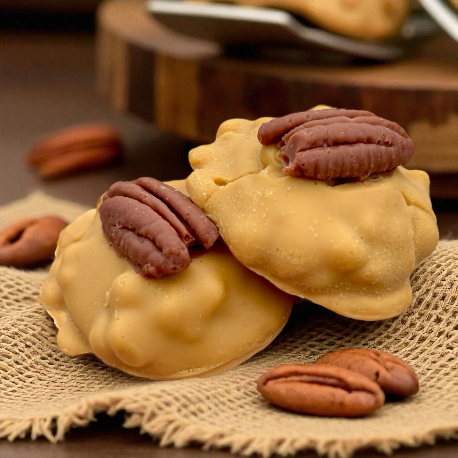 Pecan Praline Clusters Wax Embeds