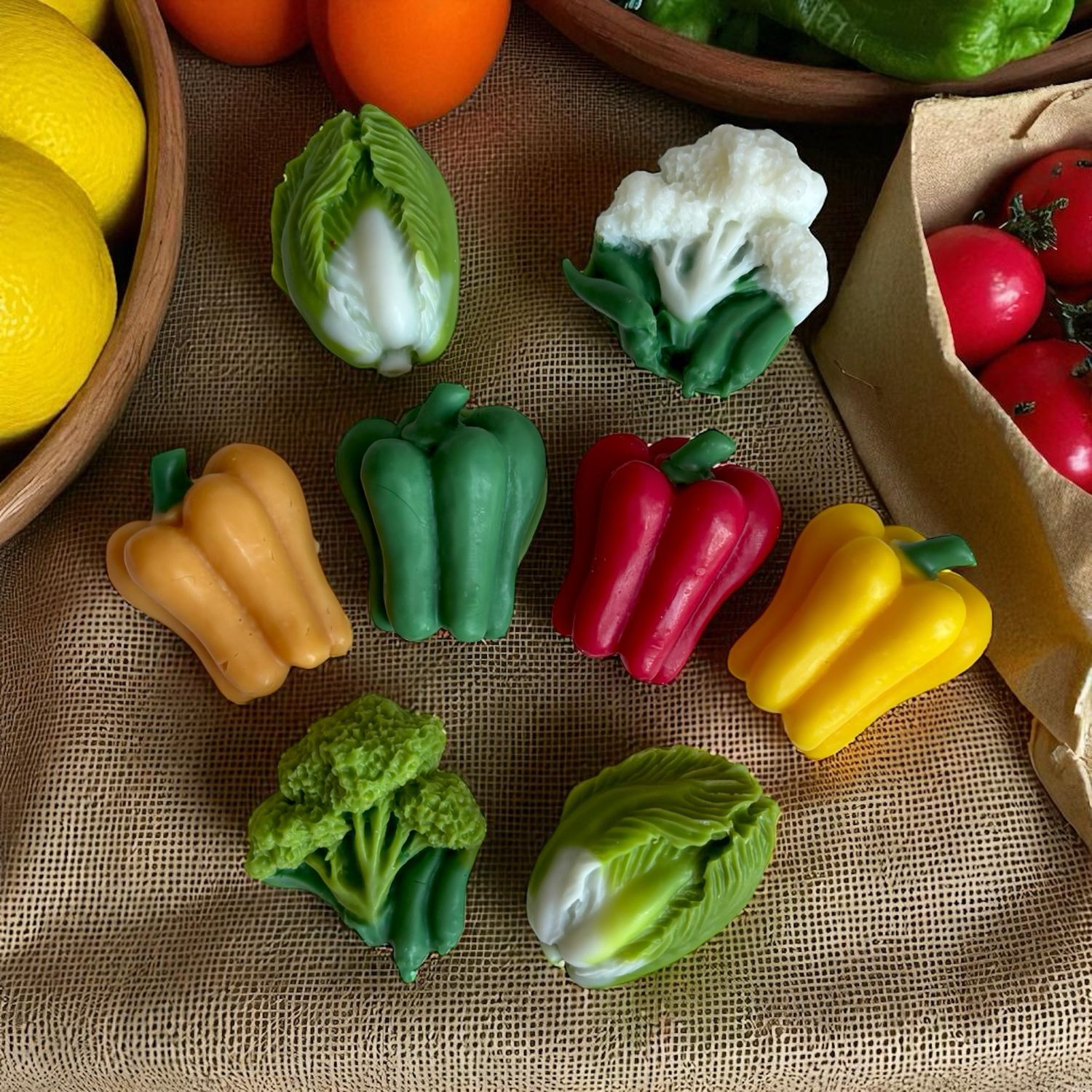 Veggie Mini Bunch Wax Or Soap Embeds