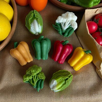 Veggie Mini Bunch Wax Or Soap Embeds
