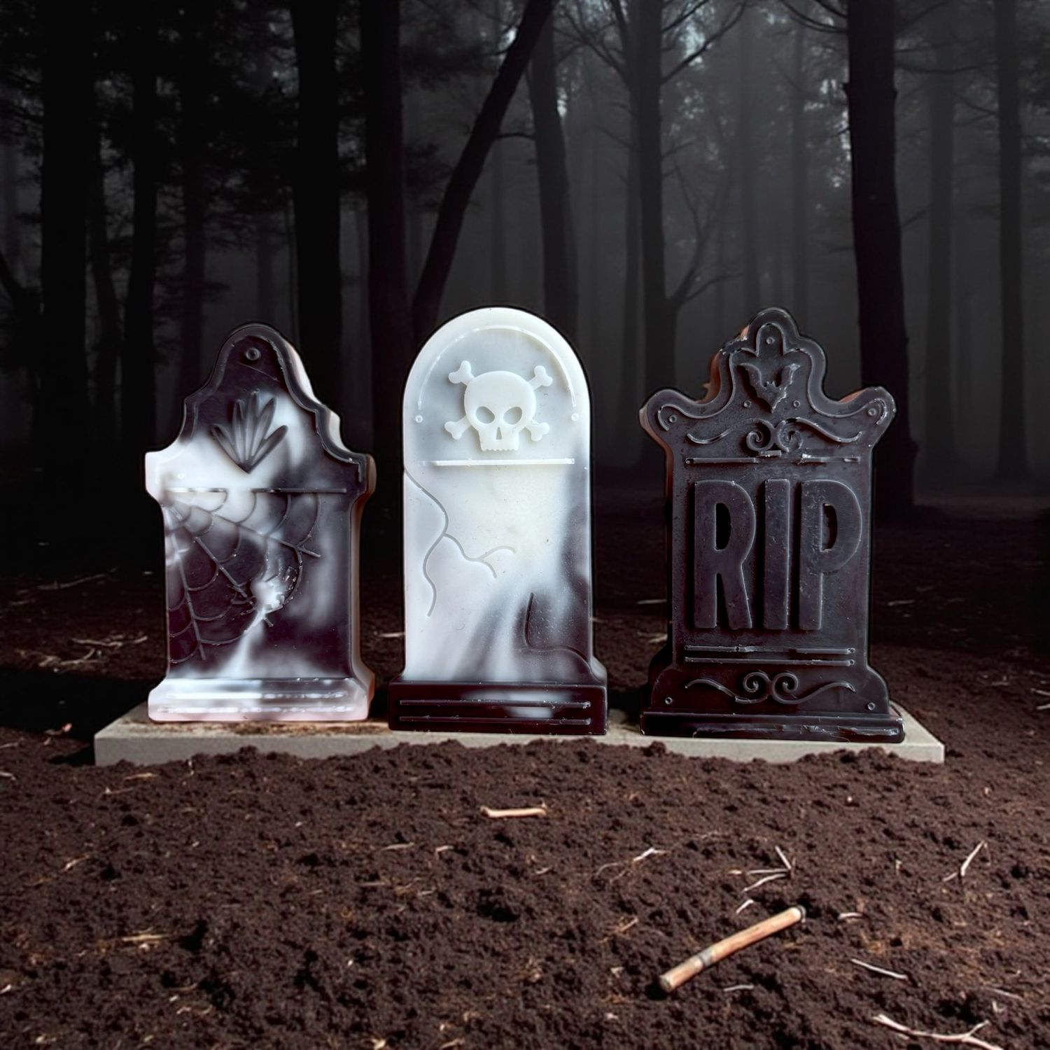 Tombstone Wax Embeds