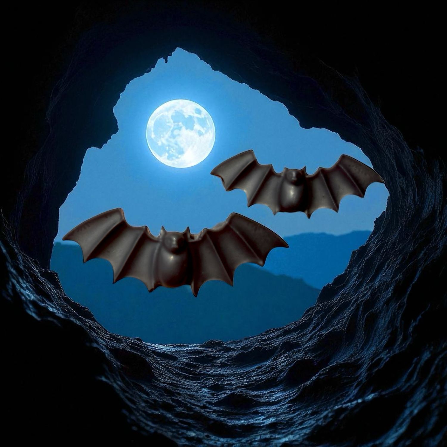 Mini Bats Pair Wax or Soap Embeds