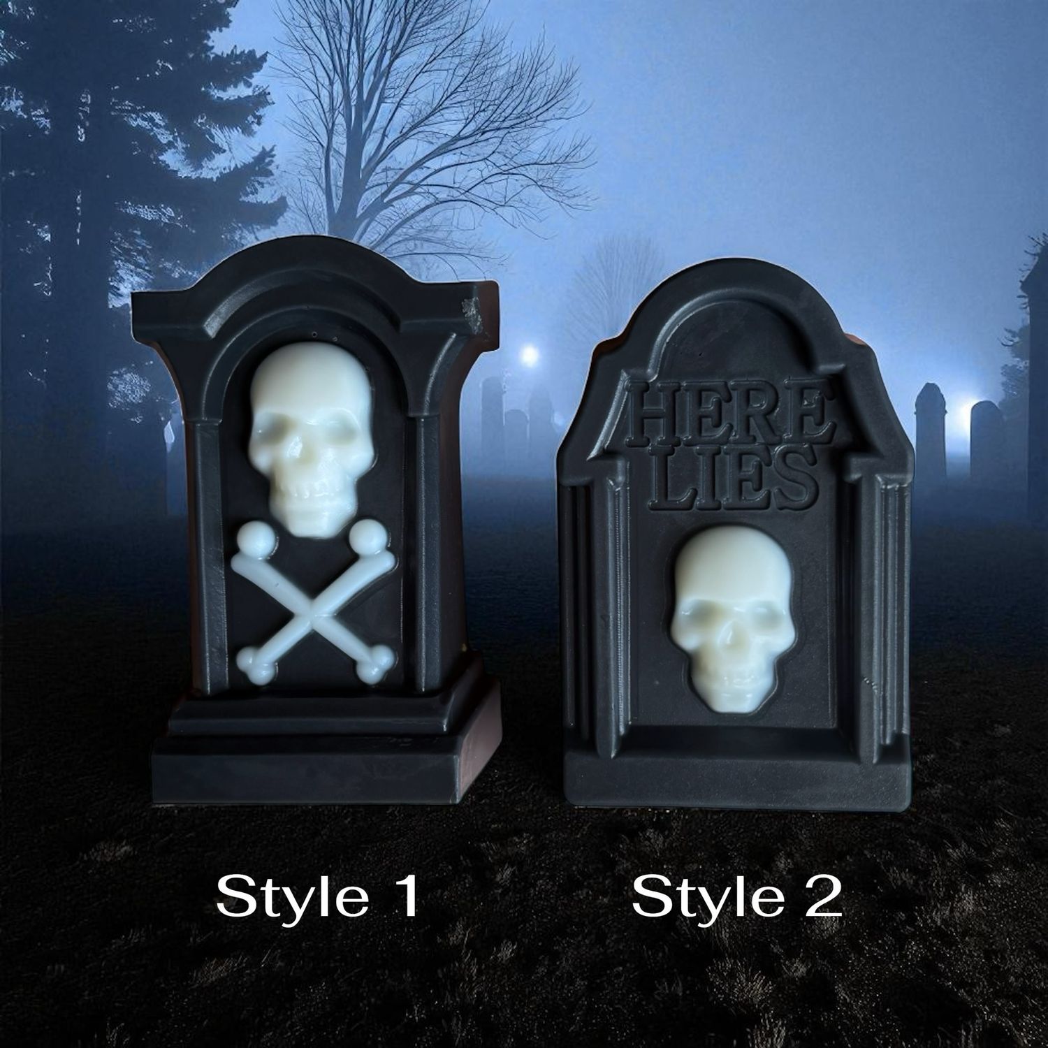 Crypt Tombstone Wax Embeds