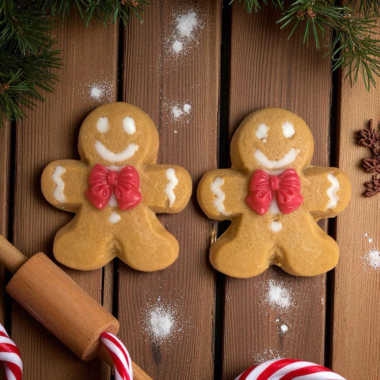 Gingerbread Man Cookies Wax or Soap