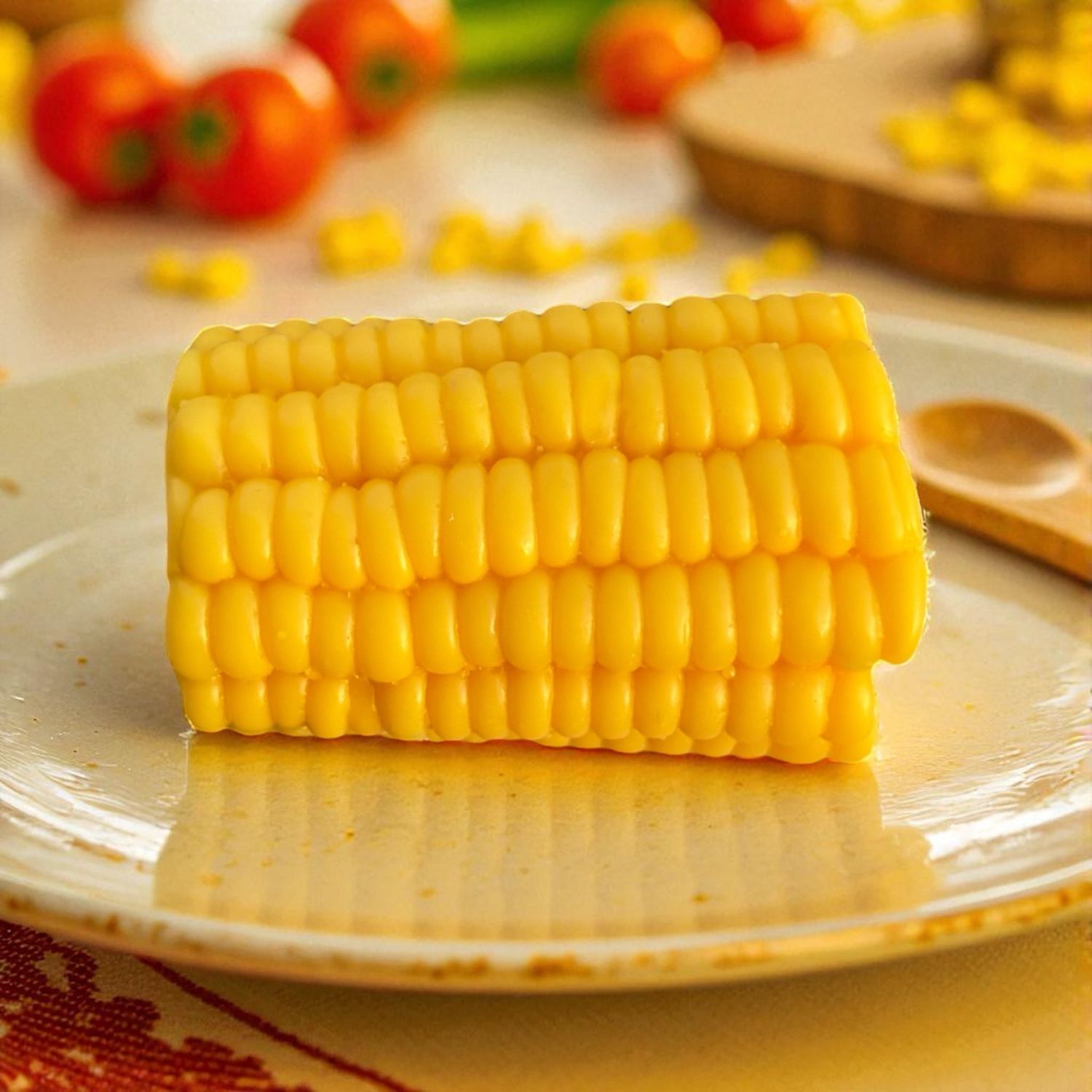 Corn Cob Wax Embed