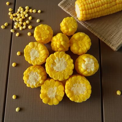 Chopped Corn Cob Chunks Wax Embeds