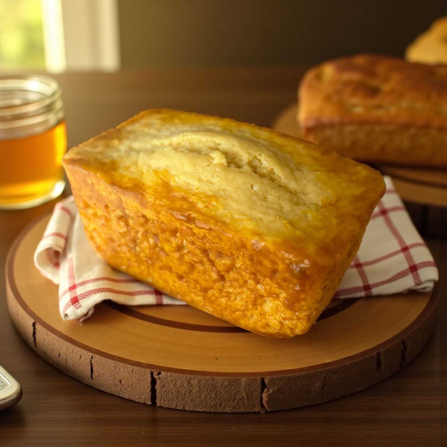 Homestyle Cornbread Wax Food Embed
