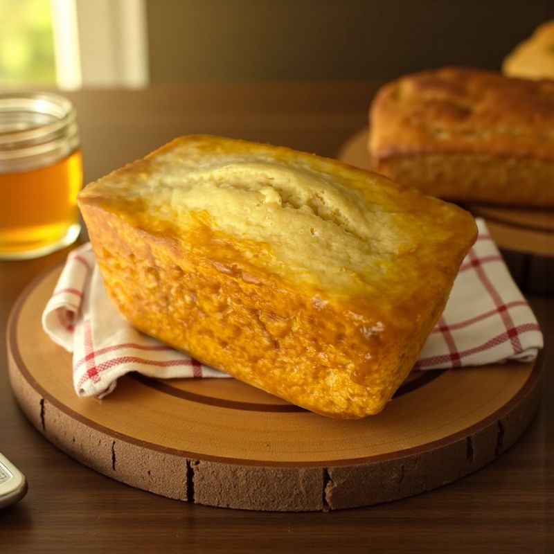 Homestyle Cornbread Wax Food Embed
