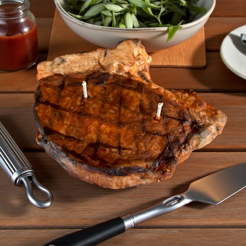 Grillmasters Cut Novelty Candle