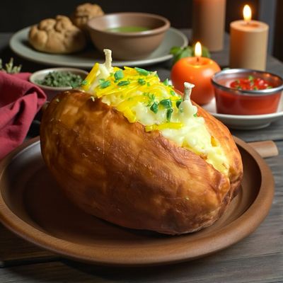 Chefs Loaded Baked Potato Novelty Candle
