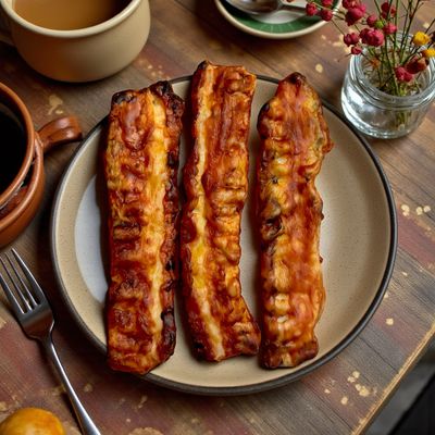 Bacon and Eggs Wax Embed Platter