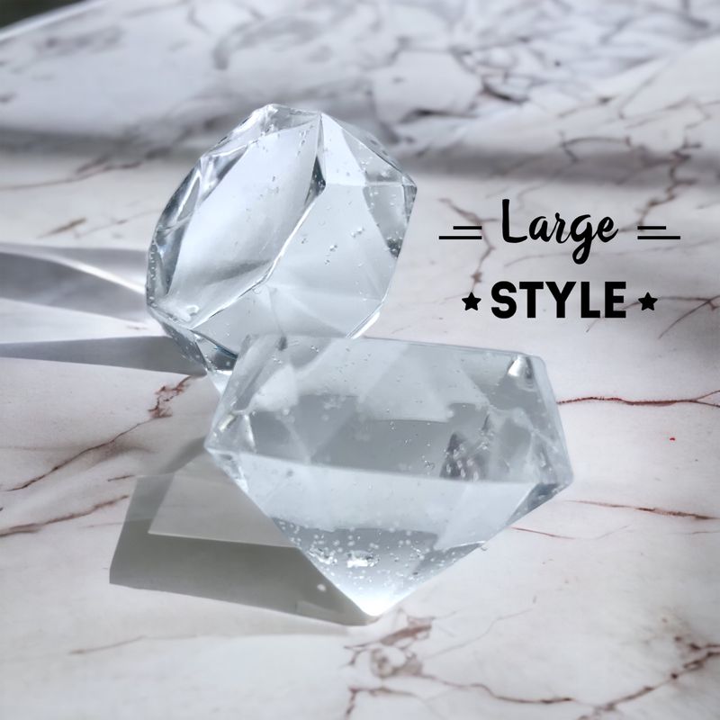 Diamonds Gel Wax Or Glycerin Soap Embeds