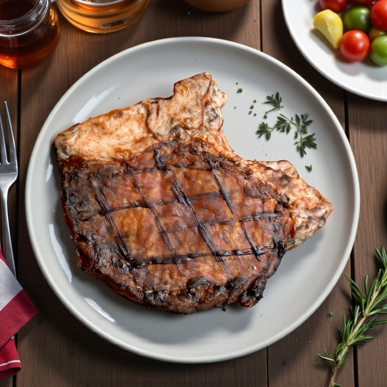 Pork Chop or Steak Wax Embed