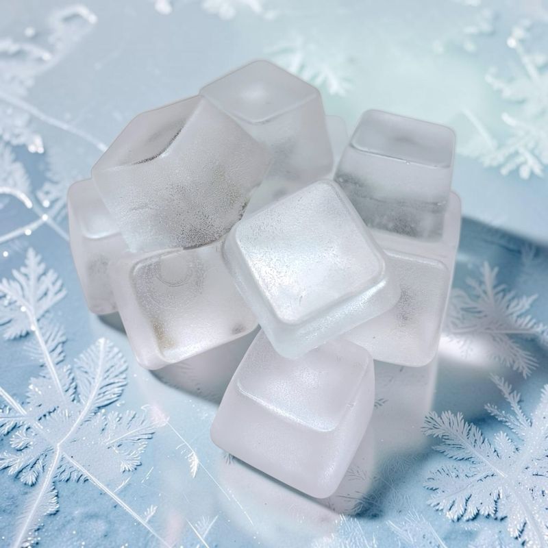 Gel Wax Ice Cubes