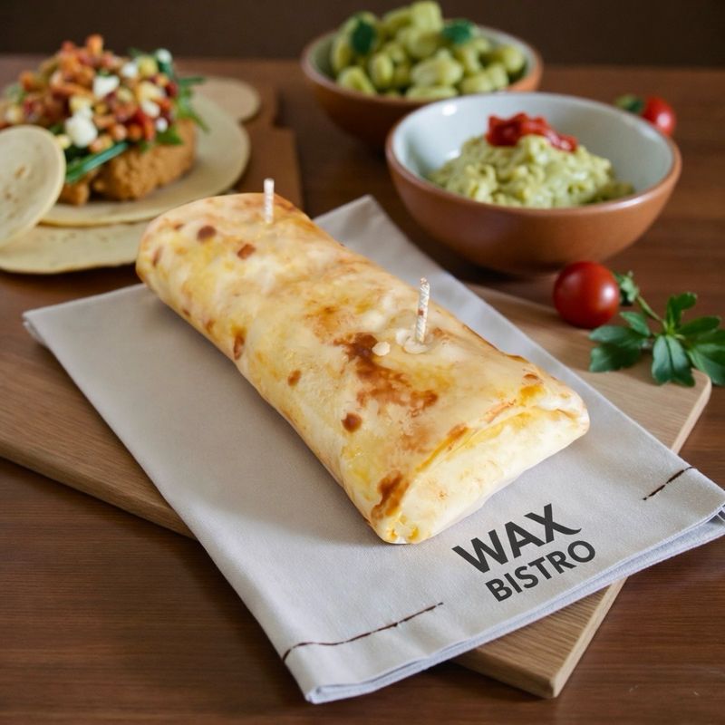 House Burrito Special Novelty Candle