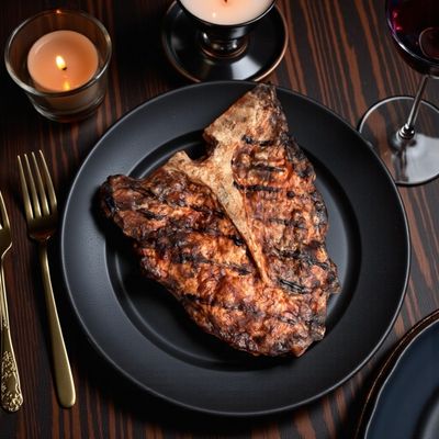 Large T-Bone Steak Wax Embed