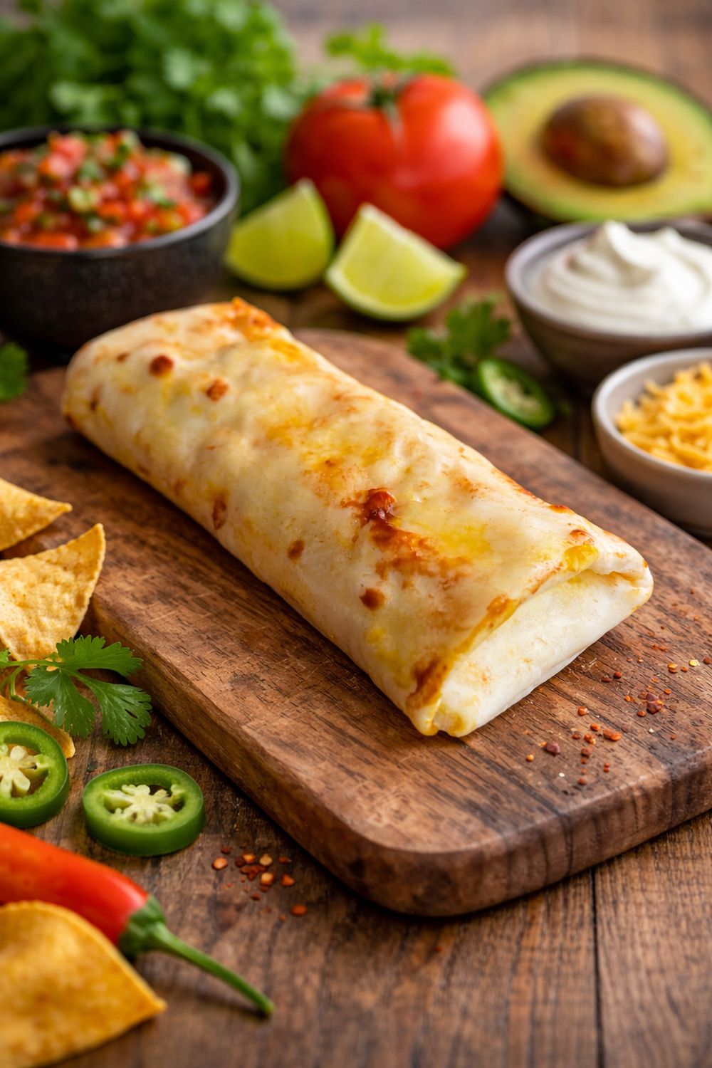 Burrito Wax Food Embed