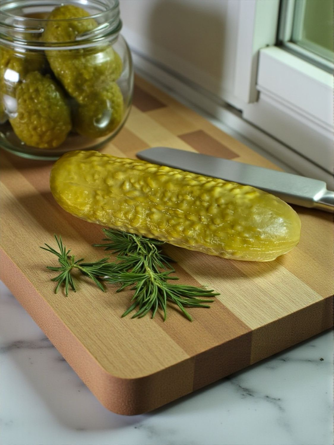 Whole Pickle Wax Embed