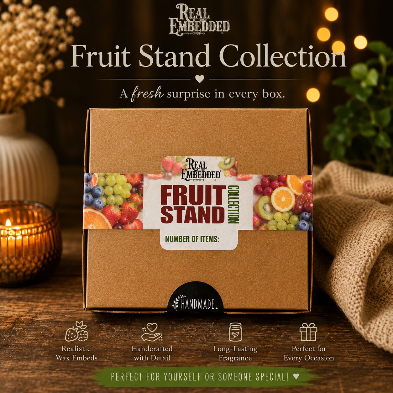 Fruit Stand Collection Box