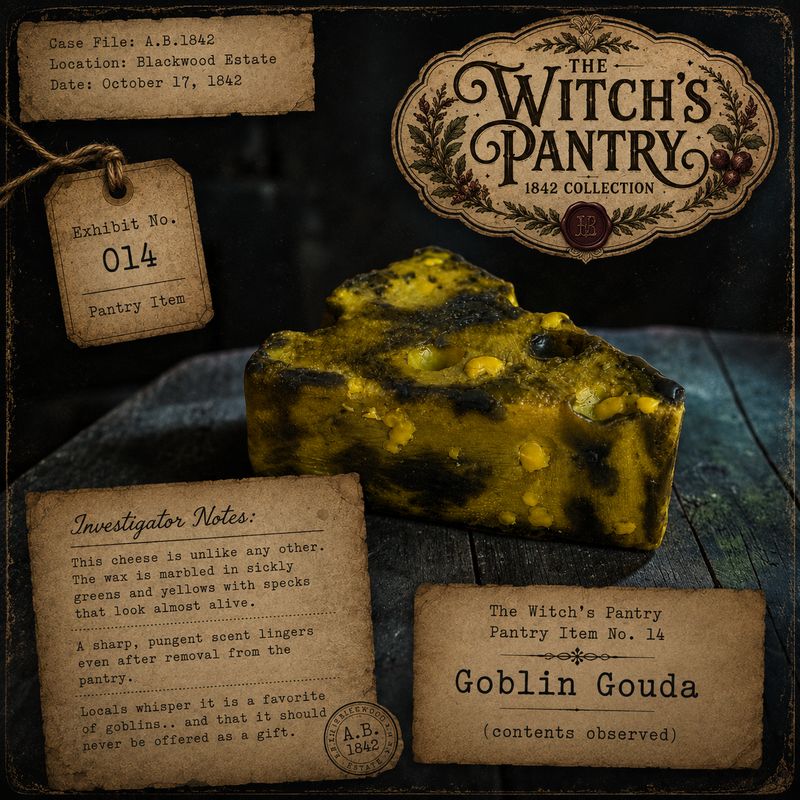 Goblin Gouda Wax Cheese - Witch’s Pantry Collection