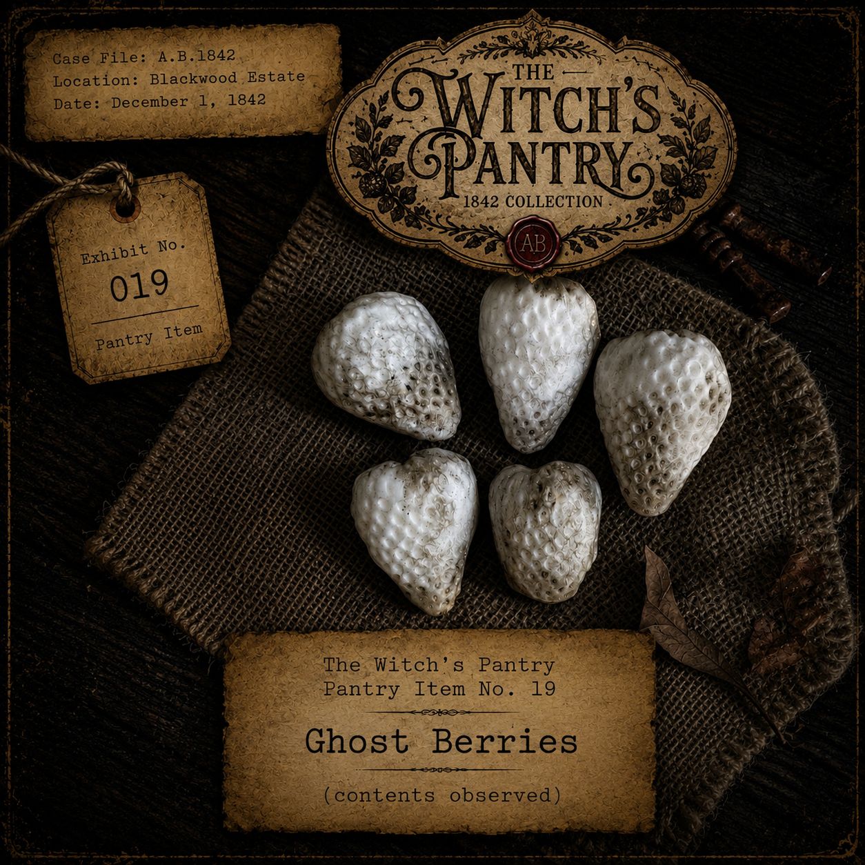 Ghost Berries Wax or Soap Embeds - Witch’s Pantry Collection