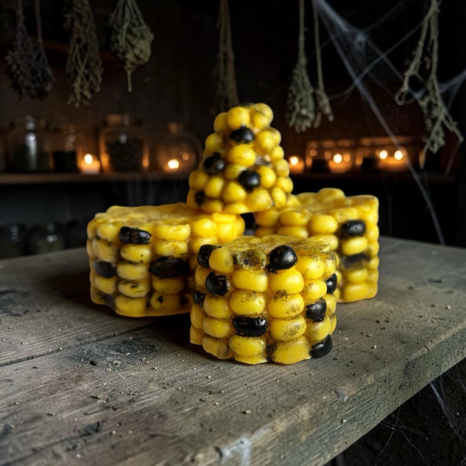 Widows Corn Chunks Wax Embeds/Props