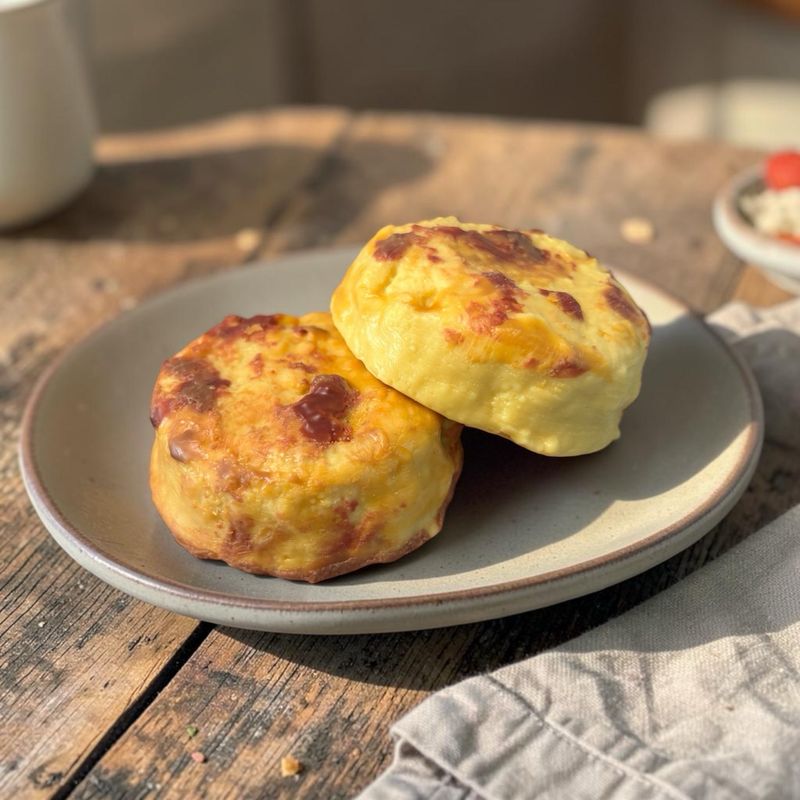 Breakfast Egg Bites Wax Food Prop/Embed
