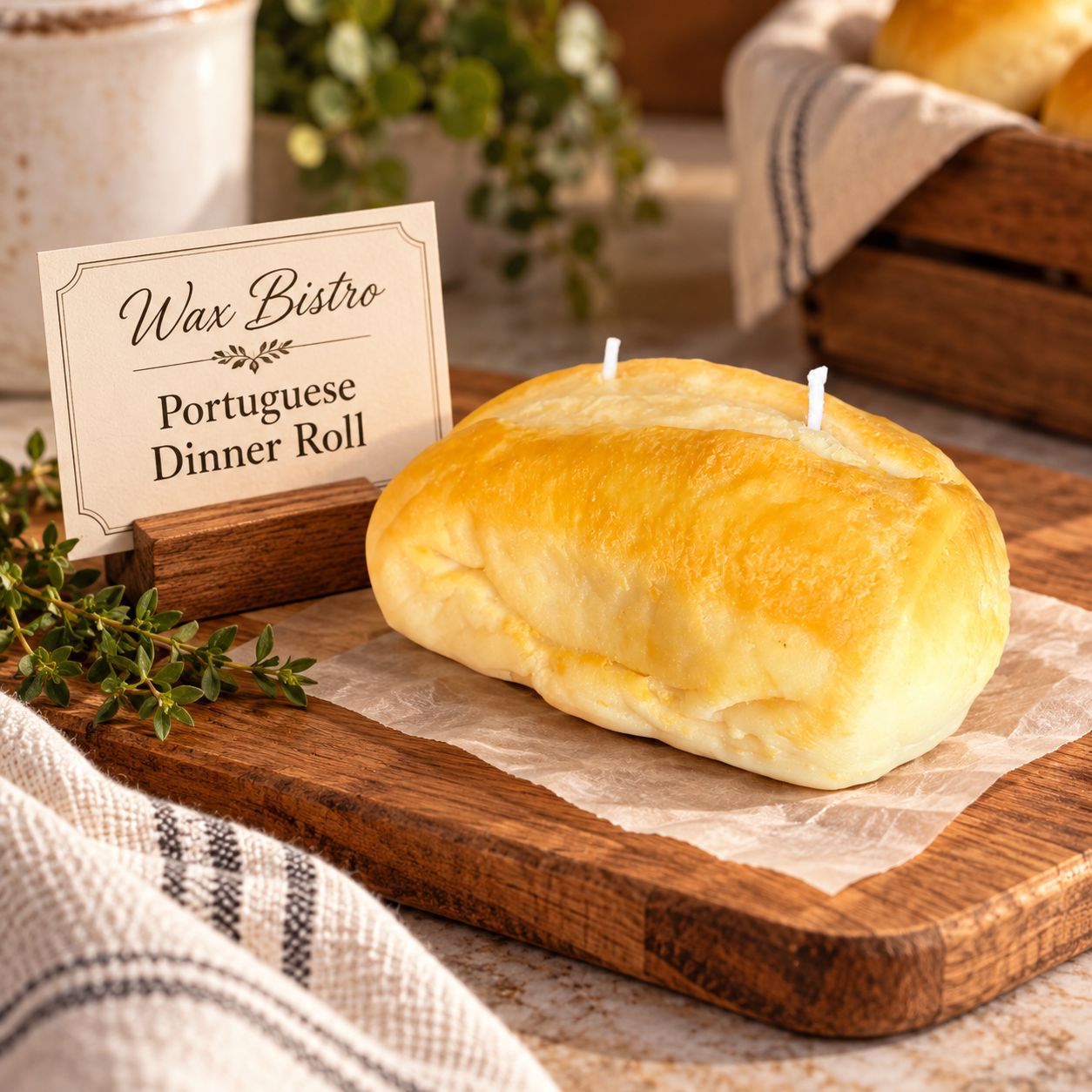 Wax Bistro Portuguese Roll Candle