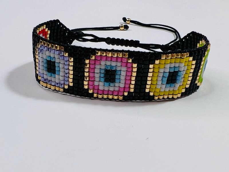 Pulsera Miyuki de ojo turco