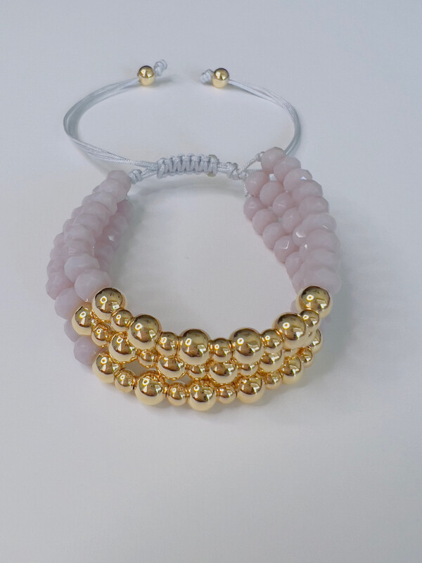Pulsera de cristales 