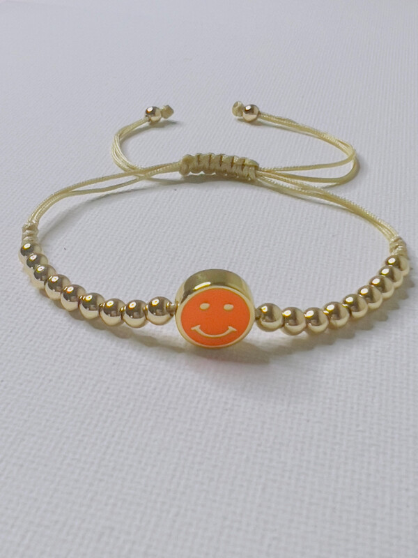 Pulsera de balinés happy face 