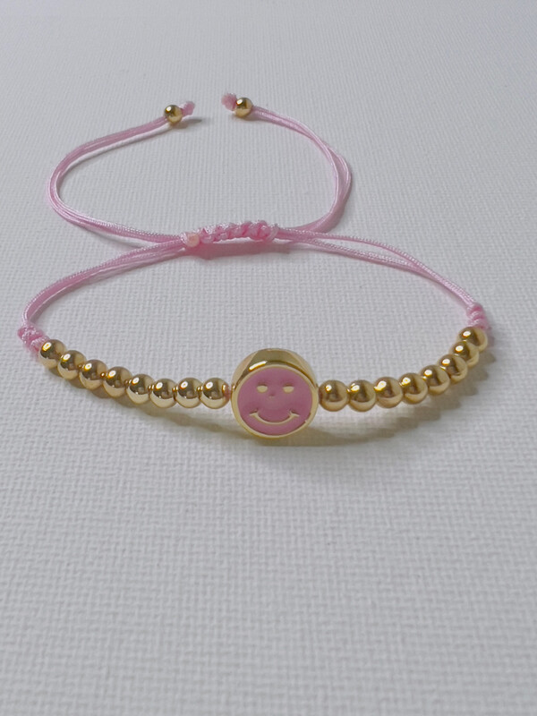 Pulseras de happy face 