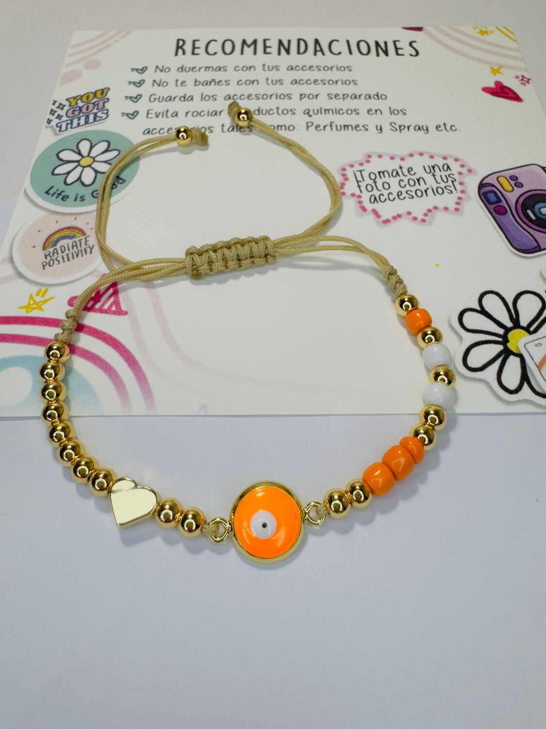 Pulsera conector de amuleto 