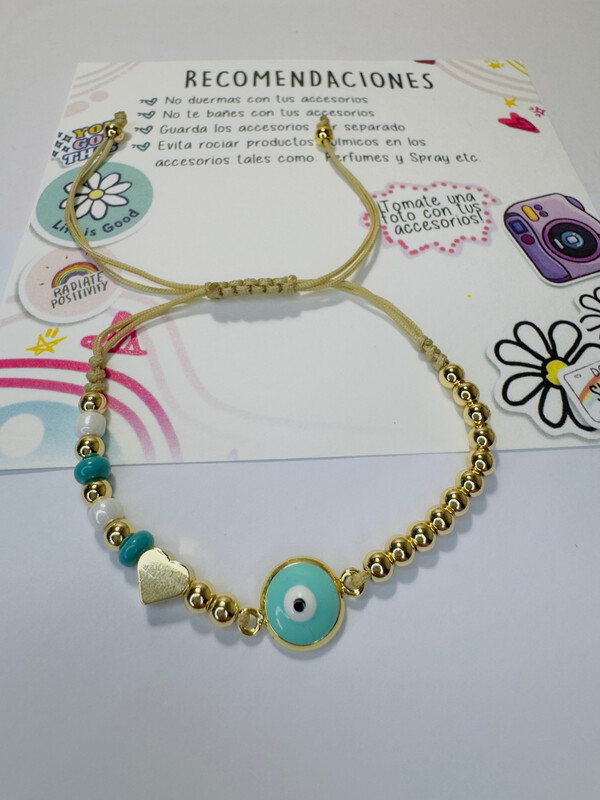 Pulsera conector de Amuleto 