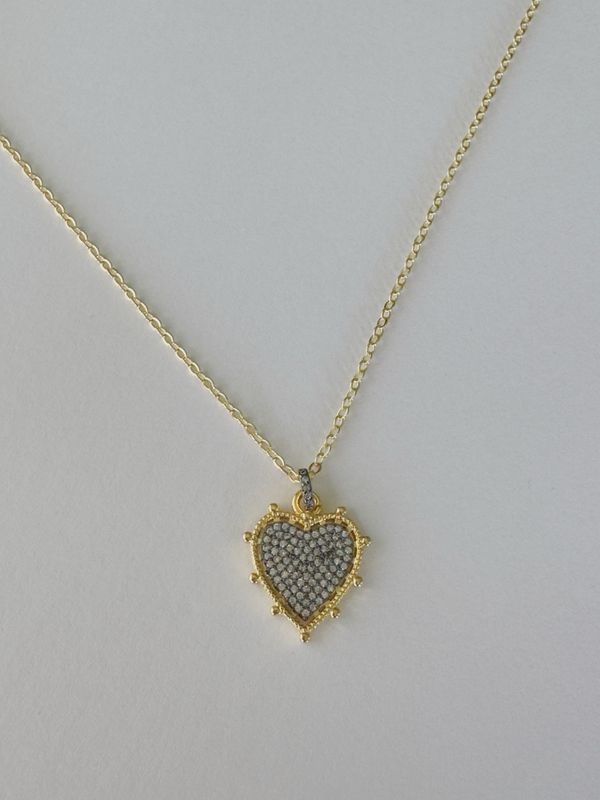 Cadena de corazón silver 