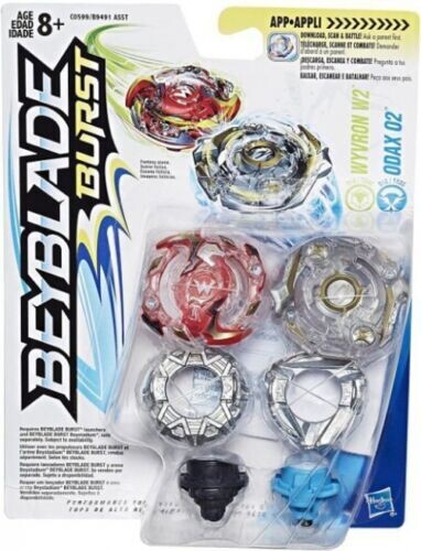 Beyblade Burst Wyvron W2 &amp; Odax O2 Dual Pack Hasbro