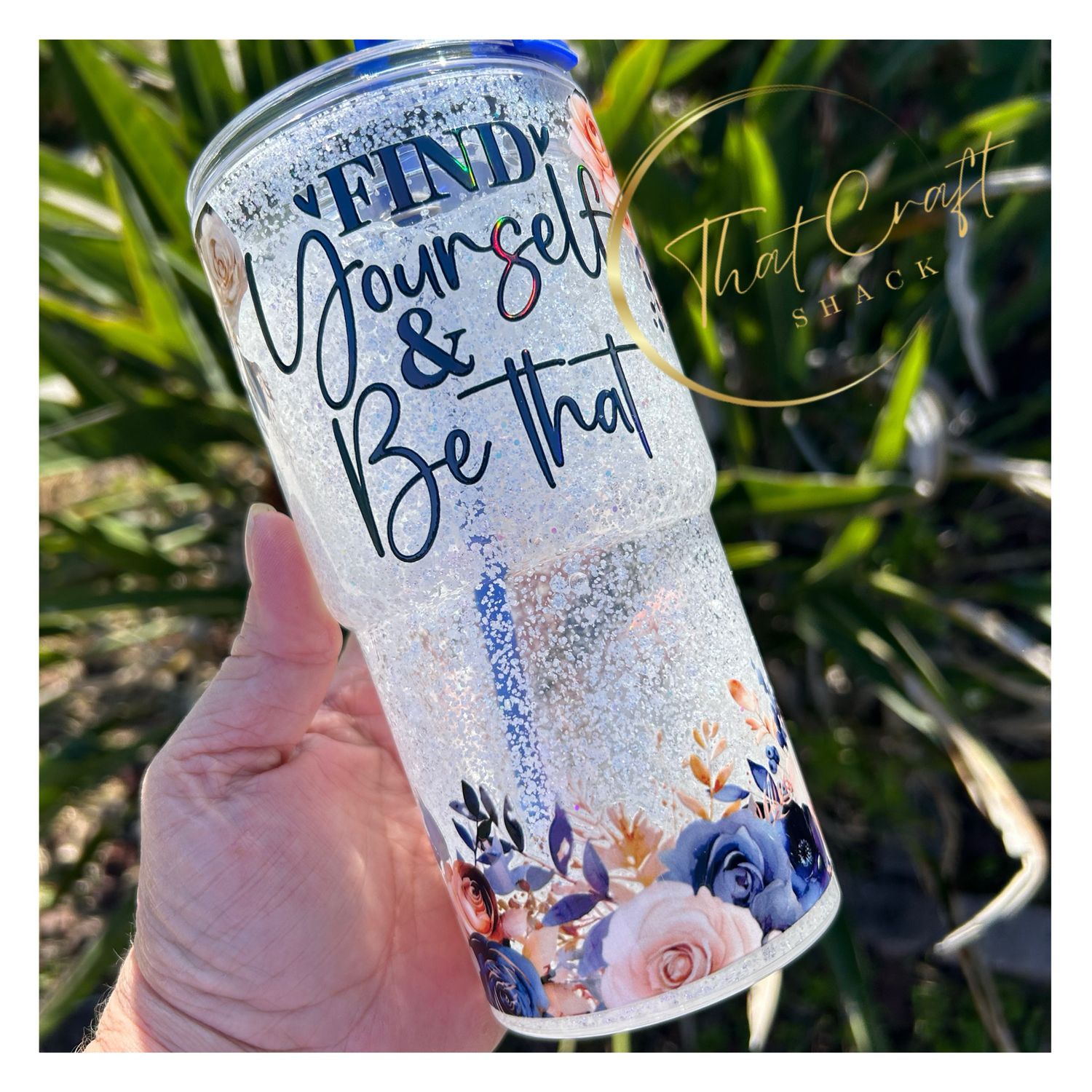 Find Yourself And Be That Snowglobe 24 Oz