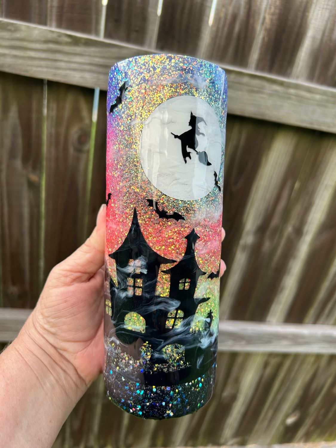 Halloween Scene 20 Oz Skinny