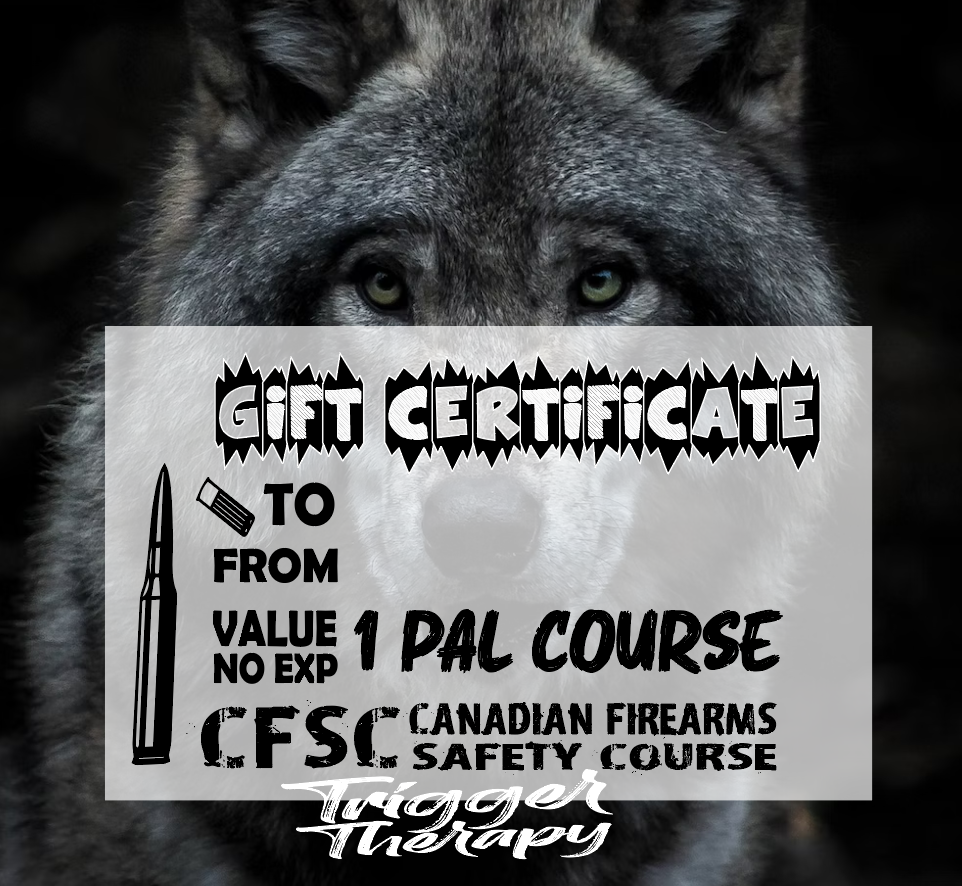 Gift Certificate - PAL or RPAL Course