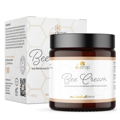 Bee Cream - Die natürliche Salbe mit Bienengift und 8 Kräuterextrakten für deine Haut, Muskeln und Gelenke