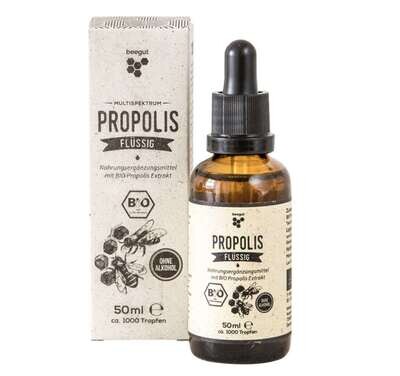 Propolis Tropfen - Die vielseitigen Tropfen für Haut, Hals und Immunsystem