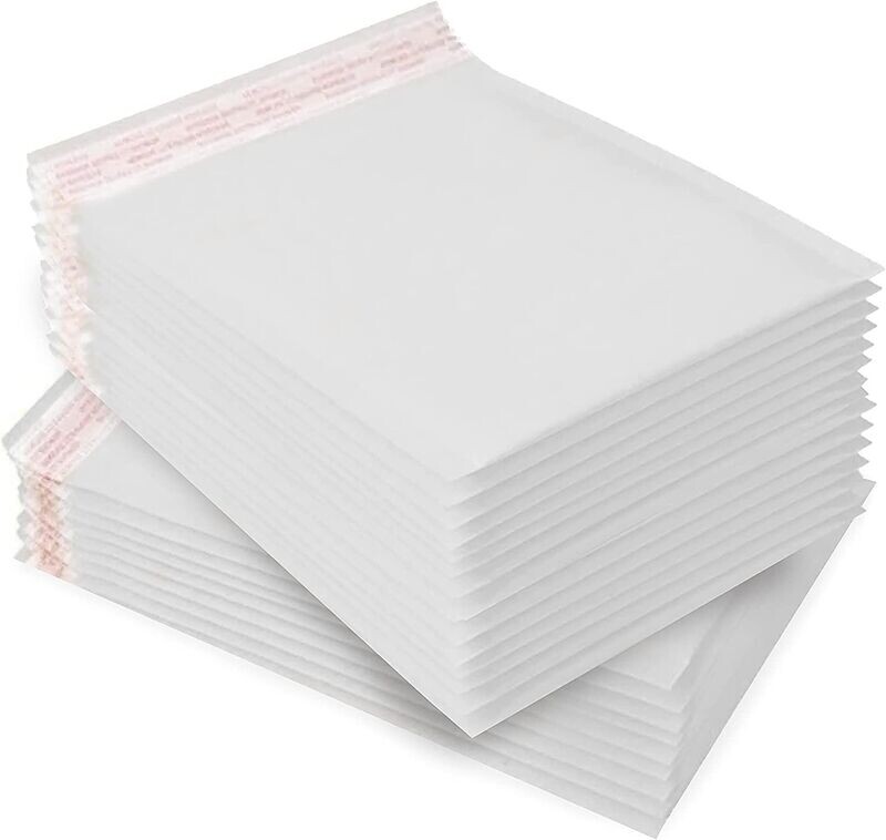 10 x 170mm x 245mmPadded Bubble Envelopes white