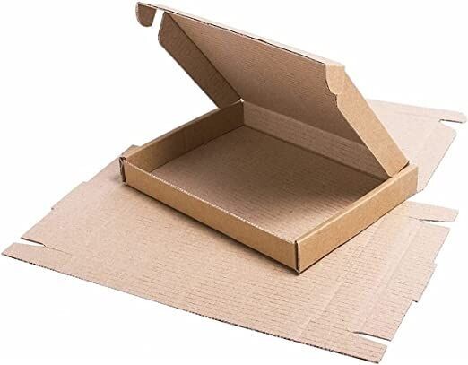 C4 Brown Large Letter Cardboard Postal Boxes Pack of 5 162x114x20mm