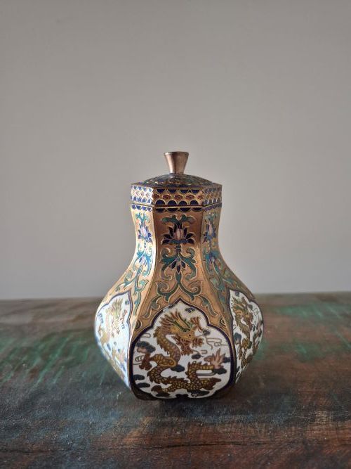 Cloisonne vaas