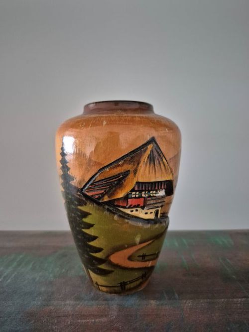 Nieuw -  Vaas met kerstversiering