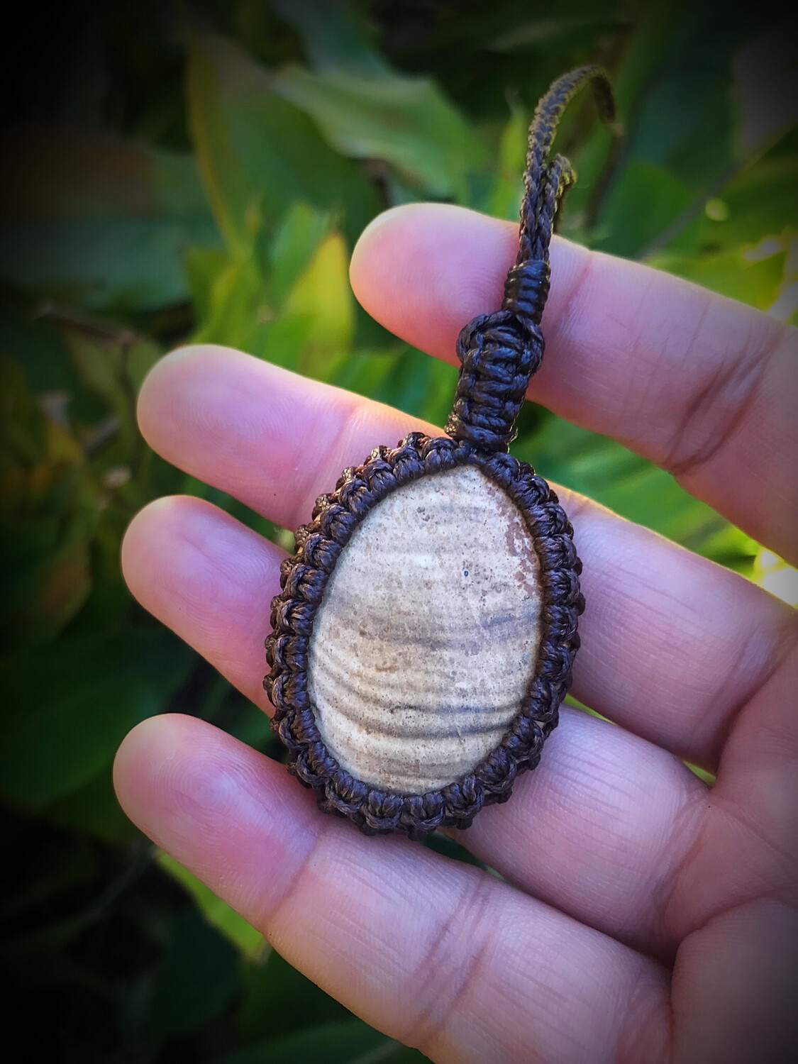 Picture Jasper Pendant