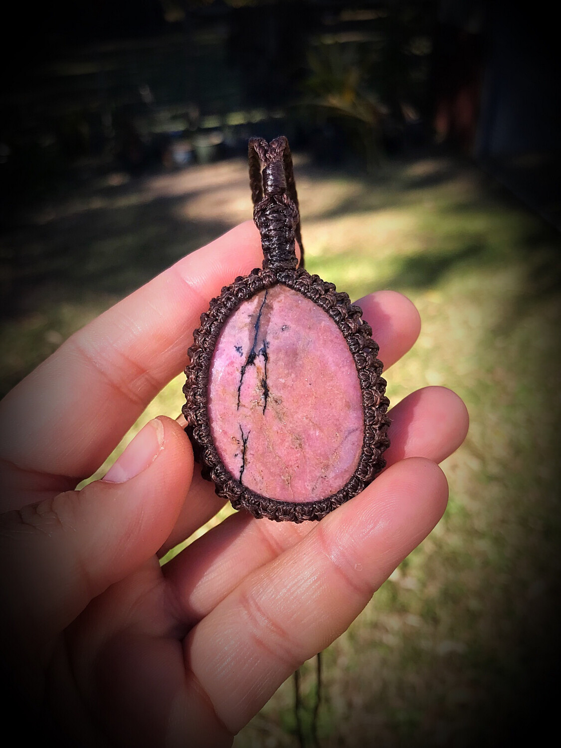 Rhodonite Pendant