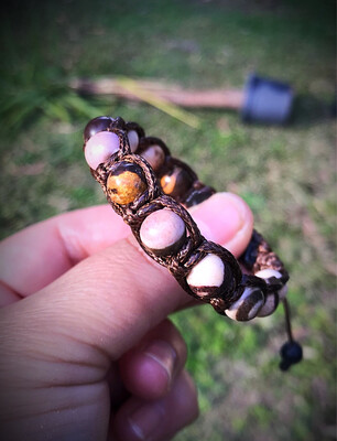 Zebra Stone Jasper Bracelet
