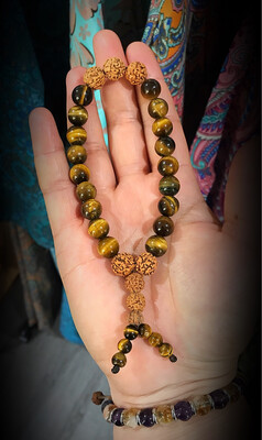 Tiger’s Eye Worry Beads