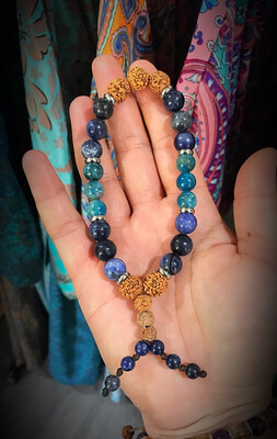 Sodalite &amp; Apatite Worry Beads