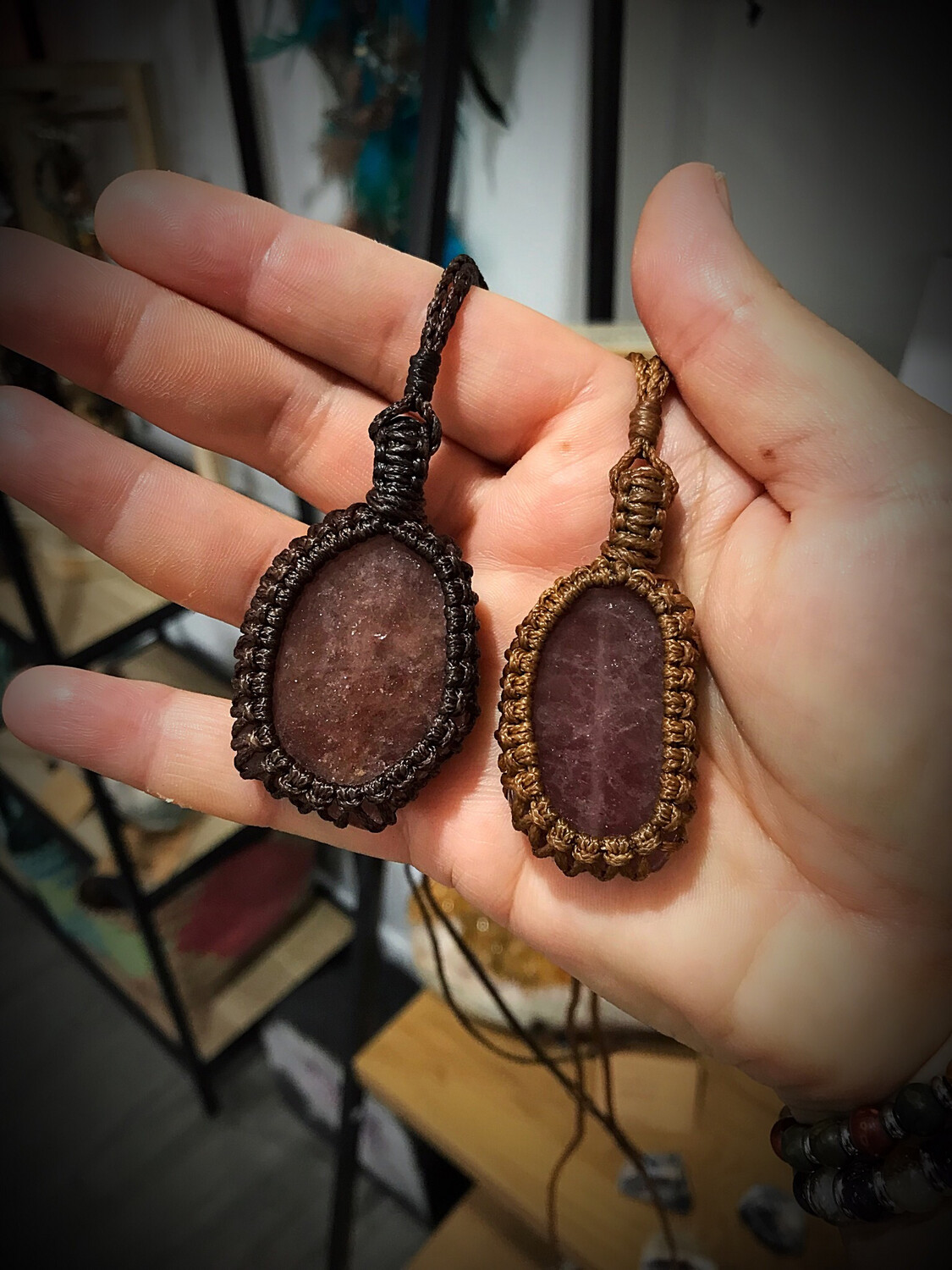 Strawberry Quartz Pendant